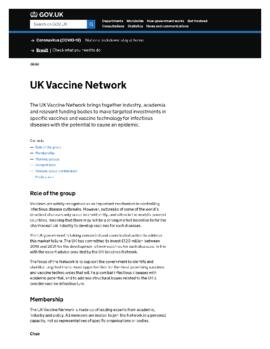 [C] UK Vaccine Network