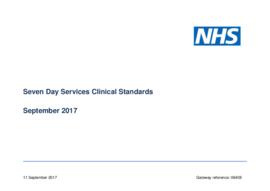 [Fi] NHS Seven Day Services Clinical Standards 2017.pdf
