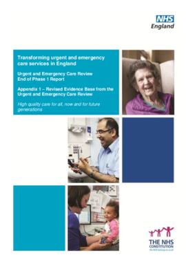 [E] Transforming urgent and emergency care services in England. Nov 2013.pdf