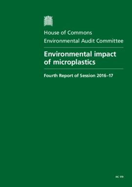 [C] House of Commons report on Environmental impact of microplastics