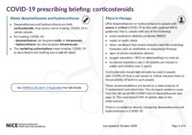 [D] NICE COVID-19 prescribing briefing for the use of corticosteroids. .pdf