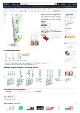 [G] Amazon sales page of BioMin toothpaste