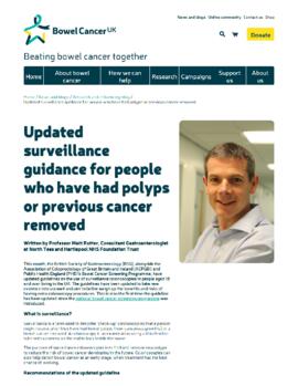 [E] Updated surveillance guidance for people who have had polyps or previous cancer removed.pdf