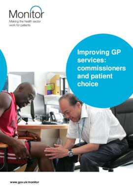 [I] Monitor Improving GP services commissioners and patient choice June 2015.pdf