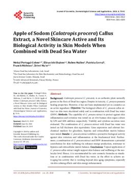 [G] Industy research paper on development of Apple of Sodom